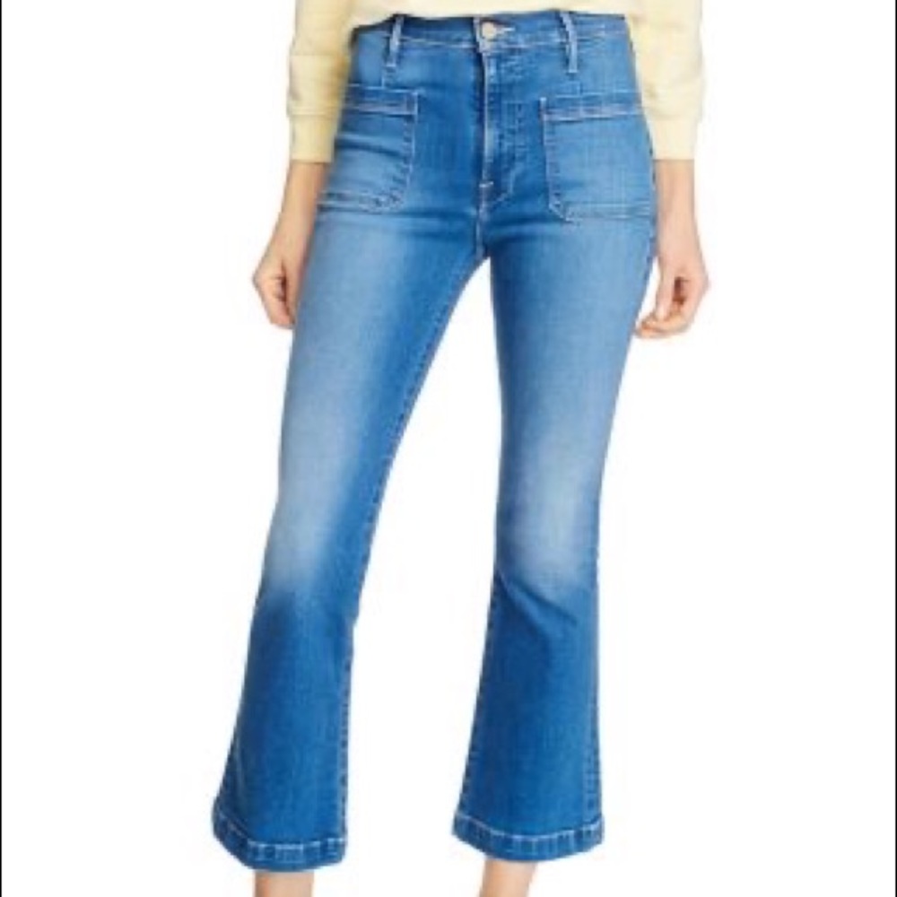 Frame Le Bardot Crop Flare Size 26